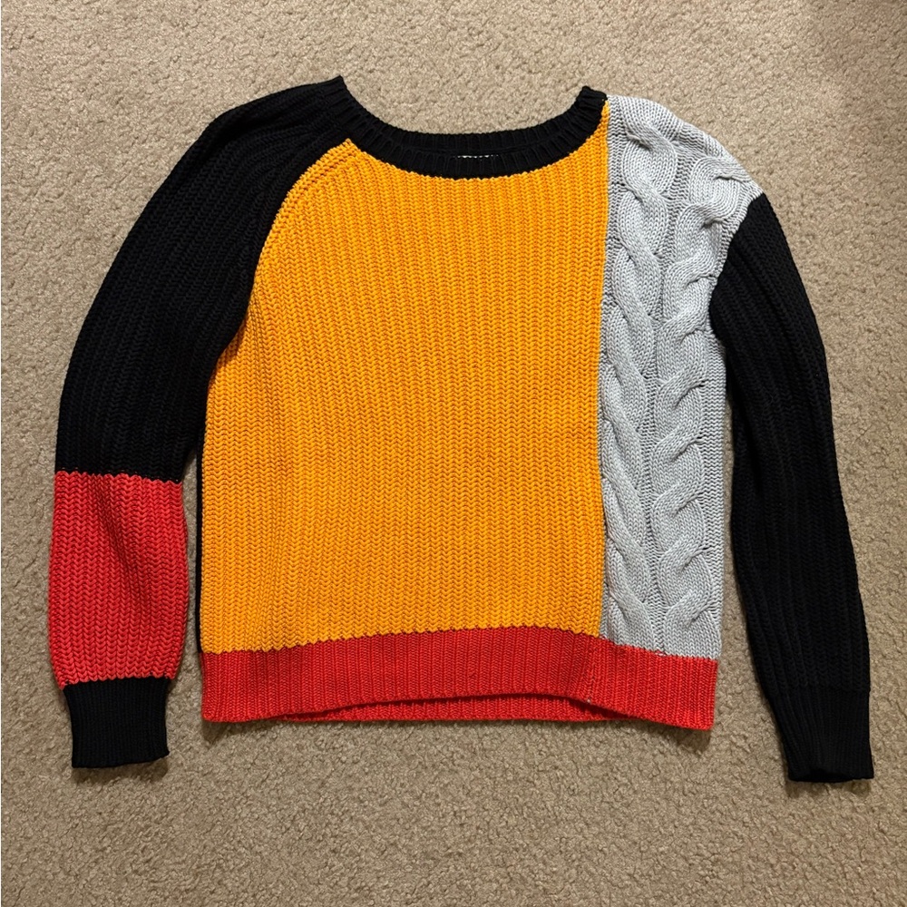 Colorblock Sweater